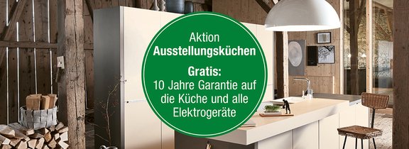 HP Küchen Kultur in Grassau | Header Aktion & Garantie